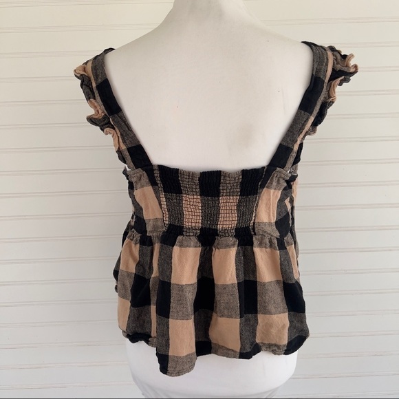 Who What Wear Ruffled smock Tank Top Size Large - Picture 4 of 9